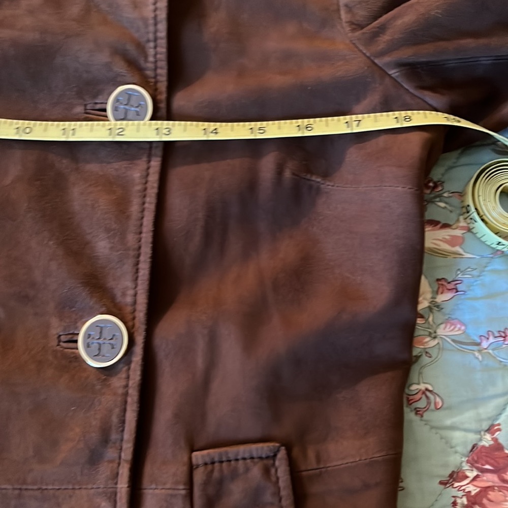 Tory Burch brown jacket - Picture 5 of 9
